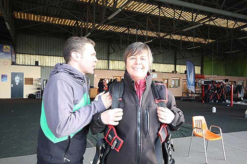 Saut en tandem - Préparation et Briefing