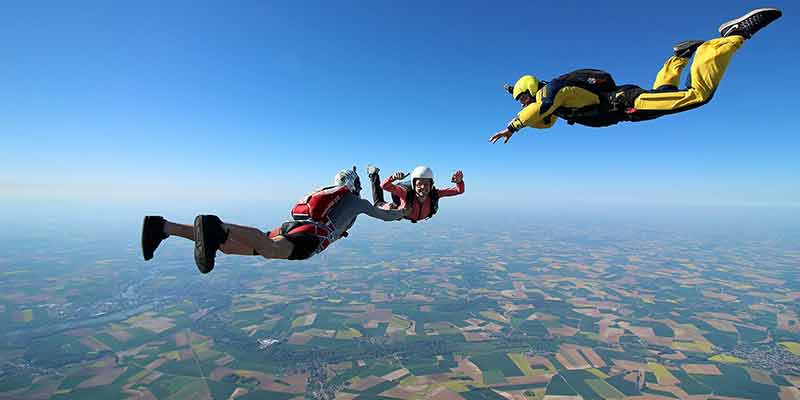 Saut en Parachute - Stage PAC