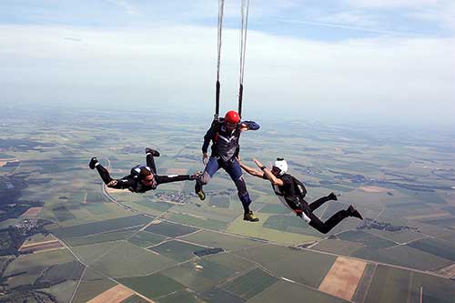 Stage PAC - L'ouverture du parachute